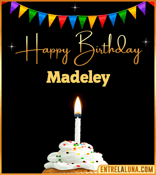 GiF Happy Birthday Madeley